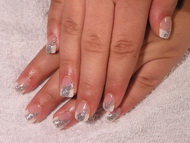 Porcelán műköröm díszítés